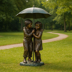Collection image for: Bronzen beeld kinderen
