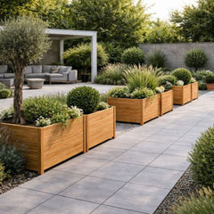 Collection image for: Houten plantenbak vierkant