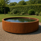 Ronde Vijver cortenstaal 250x50cm 241kg