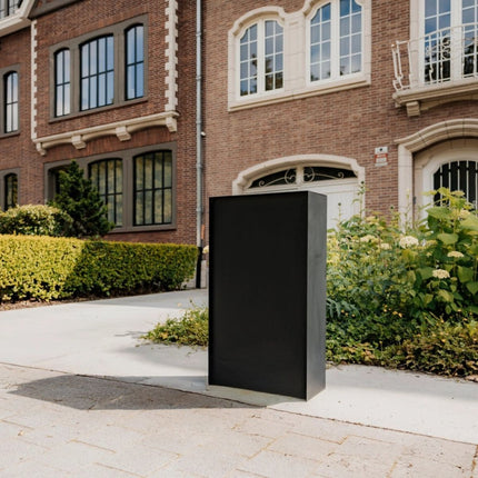 eSafe Dropbox Medium Pakketbrievenbus Achtertuiname - Zwart RAL 9005