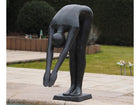 Bronzen beeld Zwemmer Christophe 90x30x50cm