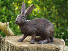 Bronzen beeld Konijn  28x16x34cm
