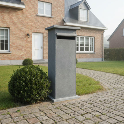 Bluestone Letterbox made of Belgian Bluestone – KB002
