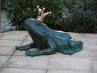 Bronzen beeld Kikkerprins  50x60x80cm