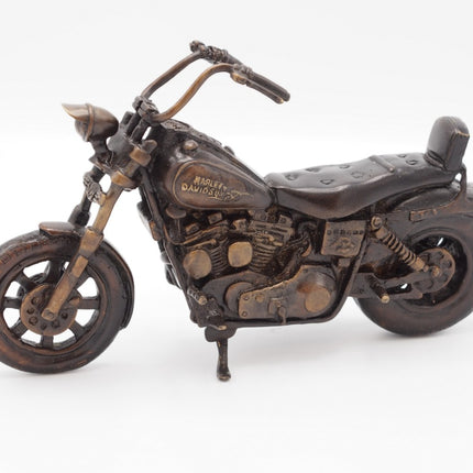 Bronzen beeld Moto 18x9x32cm