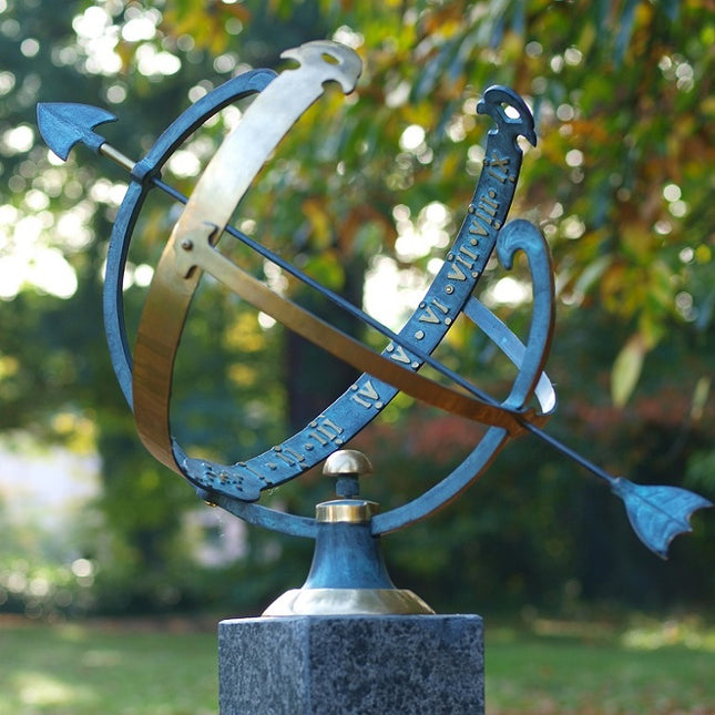 Bronzen Zonnewijzer 45x55x40cm