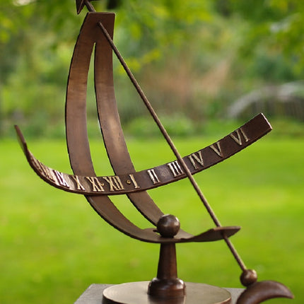 Bronzen Zonnewijzer 49x40x40cm