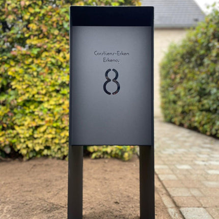 Geroba Brievenbus Carta Staal met Zink Coating