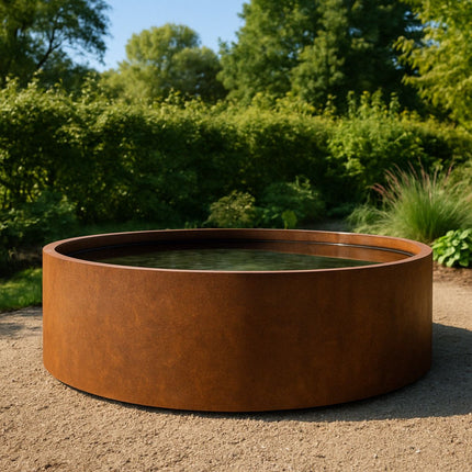 Geroba Estani vijver cortenstaal 200x50cm 174kg