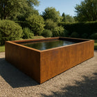 Corten çelik havuz 300x200x60cm 319kg