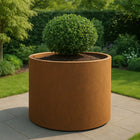 Geroba Ronda plantenbak cortenstaal 120x80cm 70kg
