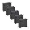 Practo Garden Brievenbussen Toronto mat zwart | Set van 5 stuks