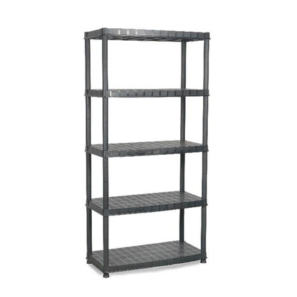 Practo Kunststof opbergrek 185x91x45 cm – 5 legborden