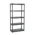 Practo Kunststof opbergrek 185x91x45 cm – 5 legborden