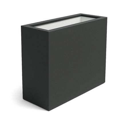 Polyester plantenbak 90x40x90 cm - Zwartgrijs (RAL 7021)