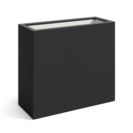 Polyester plantenbak 110x40x110 cm - Zwartgrijs (RAL 7010)