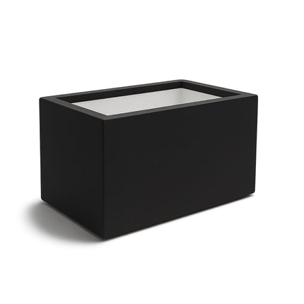 Polyester plantenbak 60x40x40 cm - Gitzwart (RAL 9005)