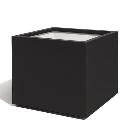 Polyester plantenbak 160x160x160 cm - Gitzwart (RAL 9005)