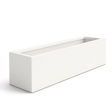 Polyester plantenbak 170x40x40 cm - Zuiver Wit (RAL 9010)