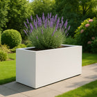 Polyester plantenbak 162x60x70 cm - Zuiver Wit (RAL 9010)