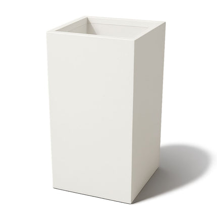 Polyester plantenbak 40x40x80 cm - Zuiver Wit (RAL 9010)