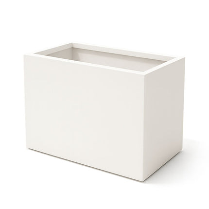 Polyester plantenbak 100x75x80 cm - Zuiver WIt (RAL 9010)