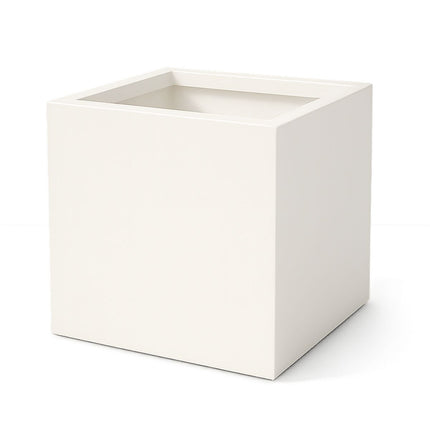Polyester plantenbak 70x70x70 cm - Zuiver Wit (9010)