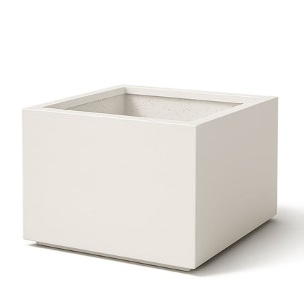 Polyester plantenbak 160x160x100 cm - Zuiver Wit (RAL 9010)