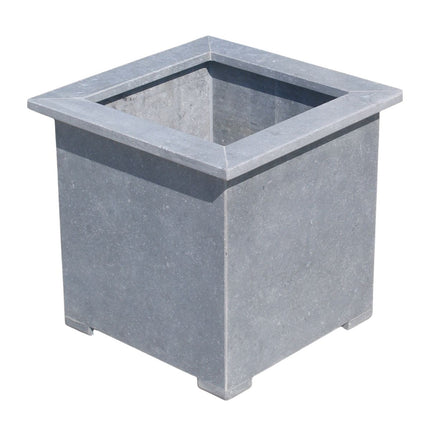 Vierkante arduinen plantenbak met bodem 80x80x82 cm