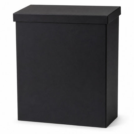 Zwarte Wandbrievenbus GB026 Bovenuitname (RAL 9005)