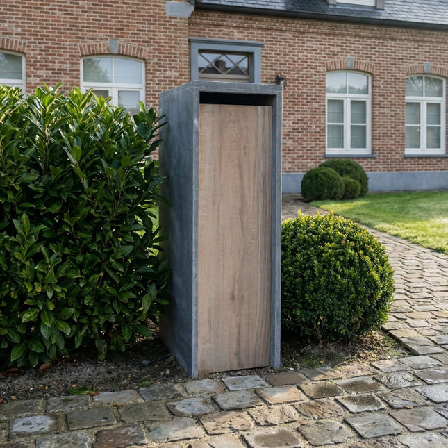 Arduinen Brievenbus met houtlook – KB021 - Doika - Brievenbus - De Witte - 5425021186871 - KB021