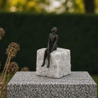 Beeld Looking At The Sky 9x9x13 cm