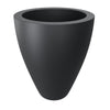 GARDRA Polyester plantenbak Ø 80x100 cm - Zwartgrijs RAL (7021) - Doika - Plantenbak - GARDRA -  - DOIKA-DP-4 7021