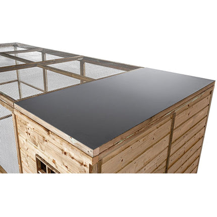 Chicken coop Luke 448 x 179 x 183 cm - Impregnated wood