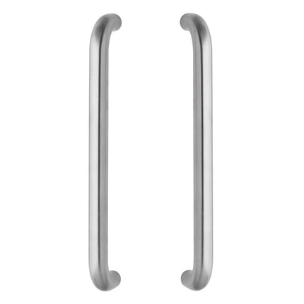 Intersteel Deurgrepen per paar U - vorm 455x80x30 mm HoH 425 mm rvs geborsteld - Doika - Deurgrepen - Intersteel - 8714186184127 - 35,432,344