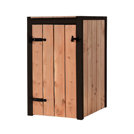 Kliko Ombouw Suze 1x240 liter 73x87.5x119cm Douglas Hout - Doika - Ombouw Kliko - Volente - 8720094052557 - 8720094052557