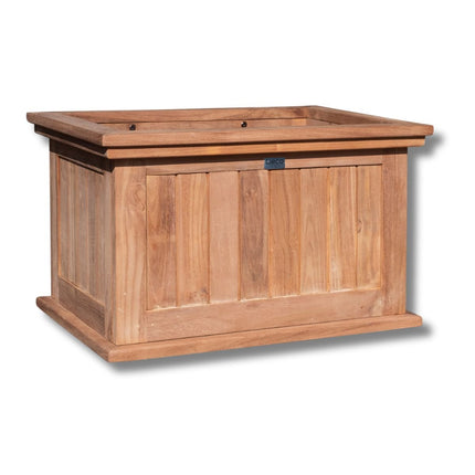 Langwerpige houten plantenbak 82 x 82 x 47 cm - Doika - Plantenbak - Doika -  - P002459