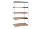 Practo Metalen opbergrek 180x105x56 cm – 5 legborden – Galva - Doika - Opbergrekken - Practo Home -  - M870