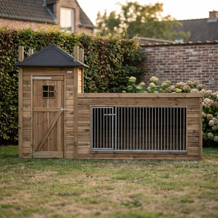 Voldux Hondenhok Lize 392 x 150 x 235 cm