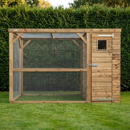 Voldux Volière Timo rechts 300 x 200 x 190 cm