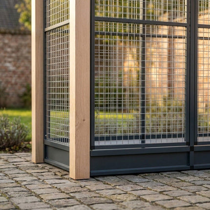 Ren Valentijn 193 x 99 x 202 - Aluminium - Doika - Ren - Glorenza - 8720094050812 - 8720094050812