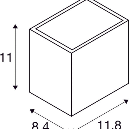 SLV Buitenlamp SITRA S IP65 Antraciet - Doika - Buitenverlichting - SLV - 4024163252454 - 1005148
