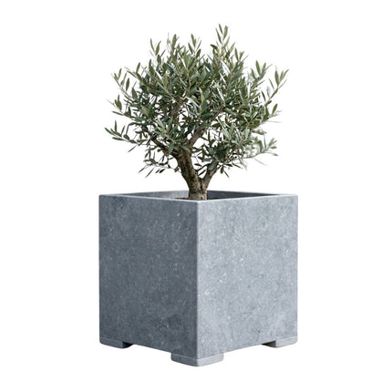 Vierkante arduinen plantenbak met bodem 30x30x32 cm - Modern - Doika - Plantenbak - Doika - 5420024201019 - Square modern  30x30x32 (2 cm)