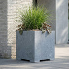 Vierkante arduinen plantenbak met bodem 40x40x42 cm - Modern - Doika - Plantenbak - Doika - 5420024201026 - Square modern  40x40x42 (2 cm)