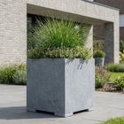 Vierkante arduinen plantenbak met bodem 50x50x52 cm - Modern - Doika - Plantenbak - Doika - 5420024201033 - Square modern  50x50x52 (2cm)