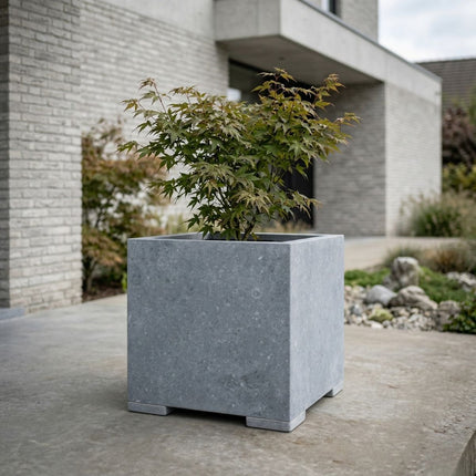 Vierkante arduinen plantenbak met bodem 60x60x62 cm - Modern - Doika - Plantenbak - Doika - 5420024201040 - Square modern  60x60x62 (2cm)