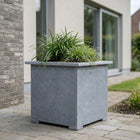 Vierkante arduinen plantenbak met bodem 60x60x64 cm - Doika - Plantenbak - Doika - 5420024201224 - Square classic 60x60x64 (2 cm)
