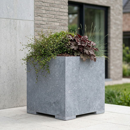 Vierkante arduinen plantenbak met bodem 70x70x72 cm - Modern - Doika - Plantenbak - Doika - 5420024201088 - Square modern 70x70x72 (3cm)