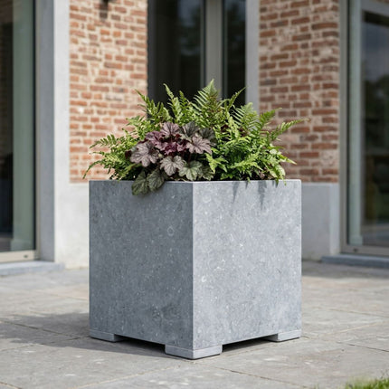 Vierkante arduinen plantenbak met bodem 80x80x82 cm - Modern - Doika - Plantenbak - Doika - 5420024201095 - Square modern 80x80x82 (3cm)