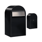 Bobi Grande B RAL 9005 zwart (structuur) - Doika - Brievenbus - Bobi - 6417237034274 - 01.01.10.35 str. zwart RAL9005